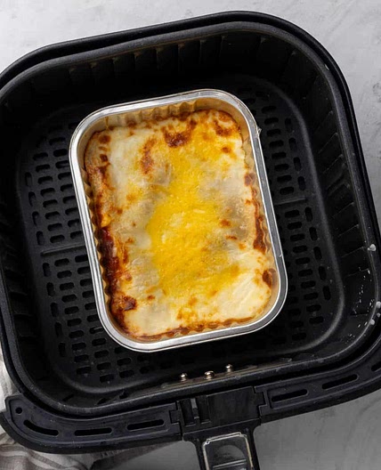 Frozen Lasagna in Air Fryer