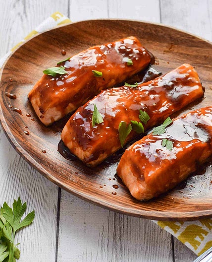 Baked Teriyaki Salmon