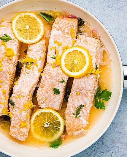 Poached Salmon
