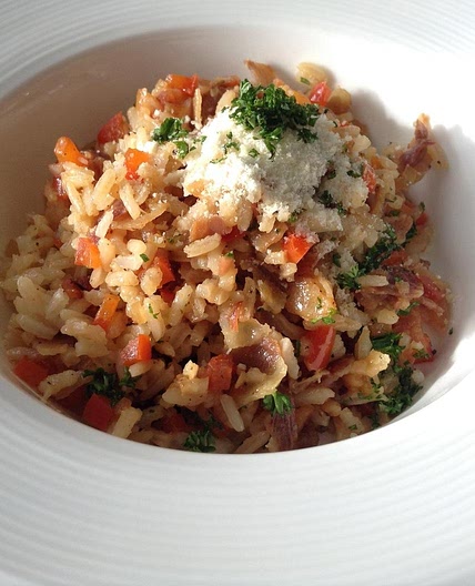 Receta de Arroz a la milanesa