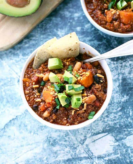 Instant Pot Turkey Quinoa Chili
