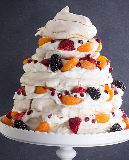Towering Low FODMAP Fruit Pavlova