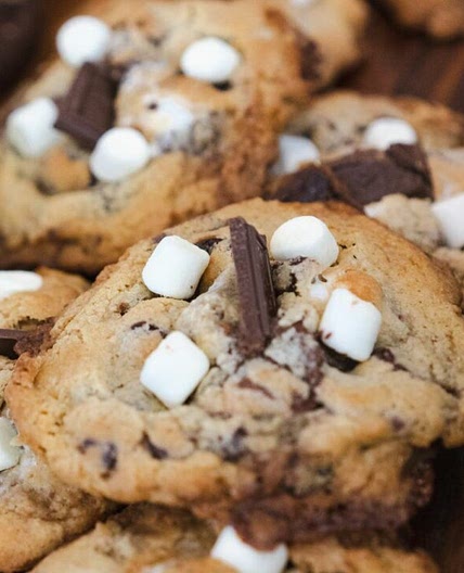 Chocolate Chip Marshmallow Cookies