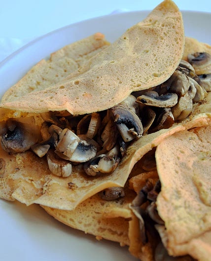 Linsenwraps aus 2 Zutaten