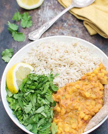 One-Pot Split Pea Curry [vegan] [gluten free]