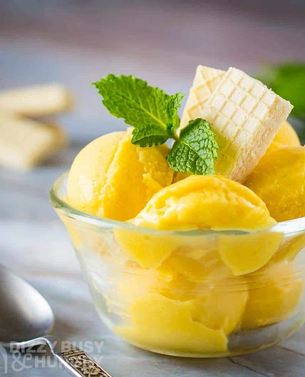 Mango Frozen Yogurt