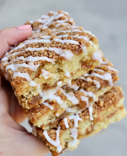 Cinnamon Streusel Coffee Cake