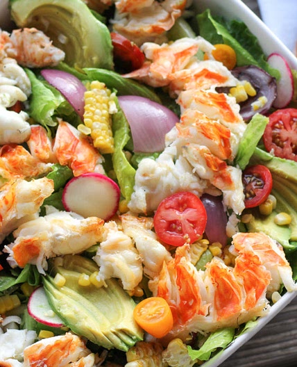 Grilled Florida Lobster Salad