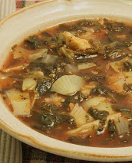 Spinach-Artichoke-Tomato Soup