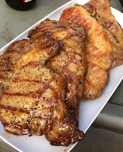 Oven Cooked Pork Steak