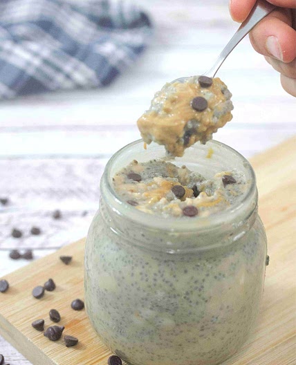 Peanut Butter Protein Chia Pudding (dairy & gluten-free)