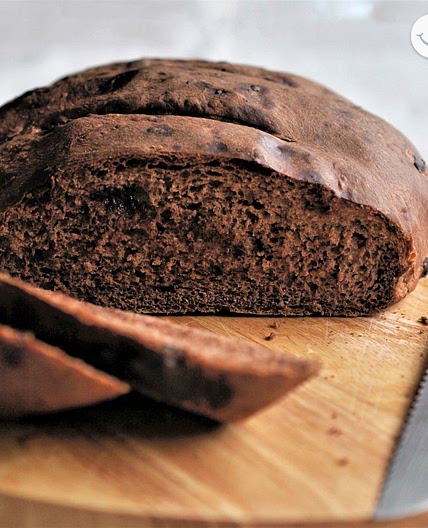 Pan casero con chocolate
