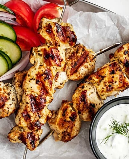 Greek Chicken Souvlaki