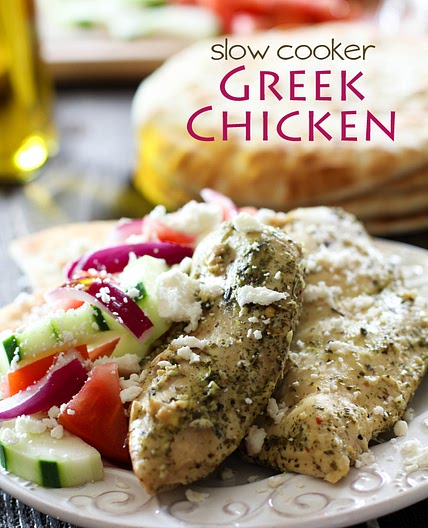 Slow Cooker Greek Chicken