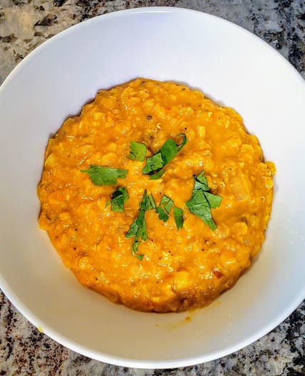 Red lentil dal