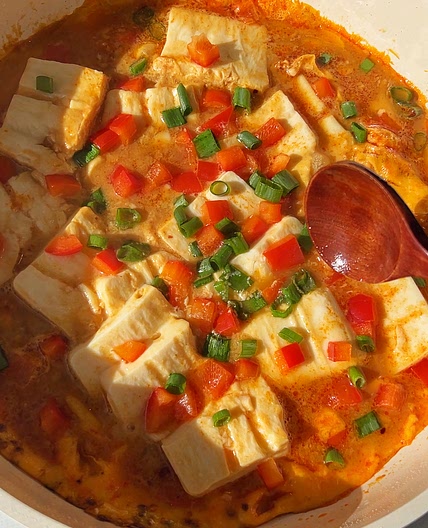 One-pot Egg Tofu