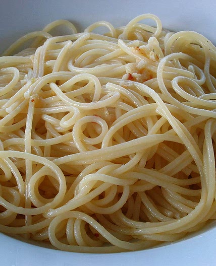 Spaghetti piquants de fin de soirée