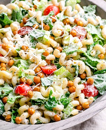 CAESAR PASTA SALAD (VEGAN)