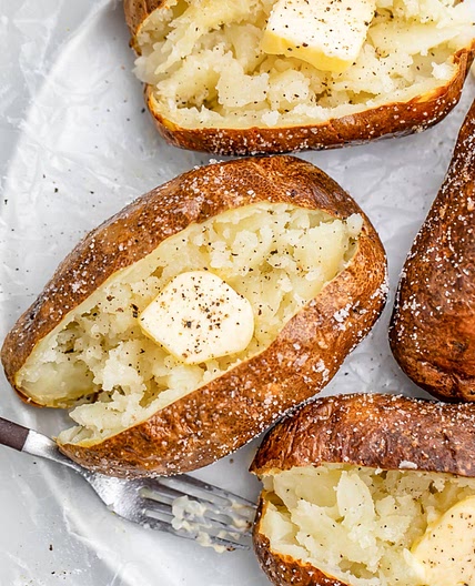 Air Fryer Baked Potatoes