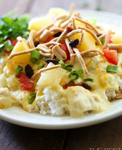 The Best Hawaiian Haystacks