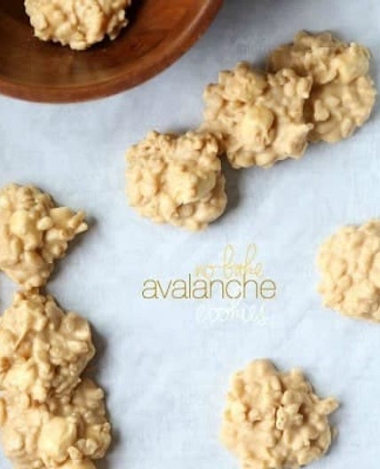 No Bake Avalanche Cookies