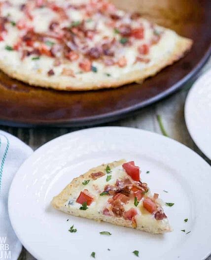 Bacon Ranch Chicken Crust Pizza