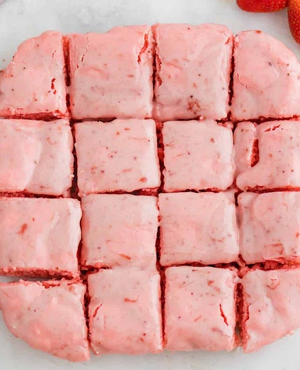 Strawberry Brownies