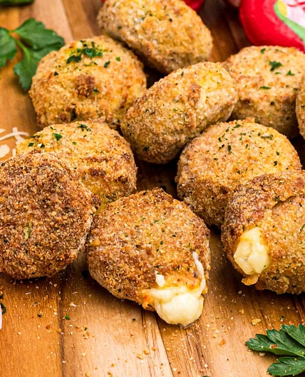 Air Fried Babybel Cheese