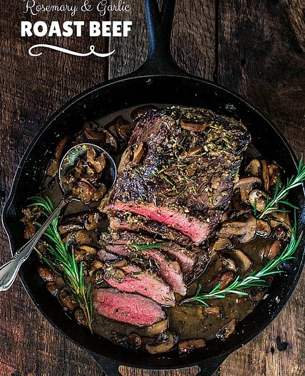 Rosemary and Garlic Roast Beef