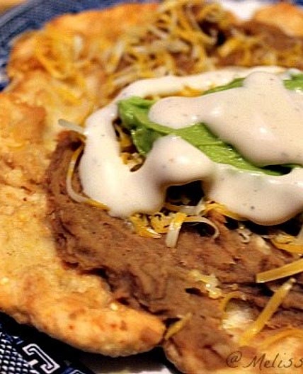 Homemade Indian Fry Bread w/ Cornmeal