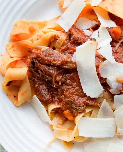 Wild Boar Ragu with Pappardelle