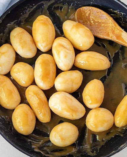 Brunede Kartofler (Danish Caramelized Potatoes)
