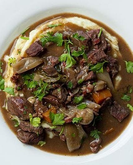 Slow Cooker Beef Bourguignon