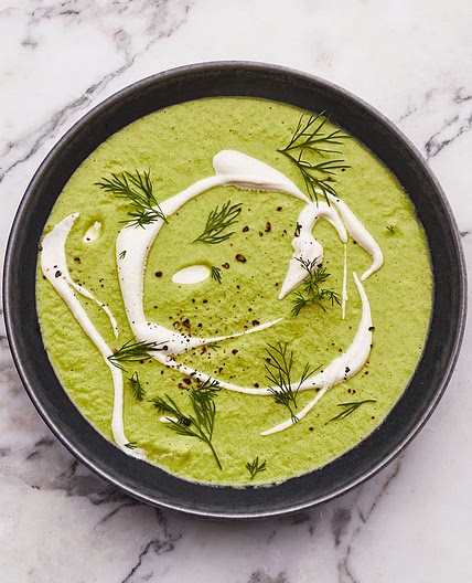 Broccoli and Cashew Cream Soup