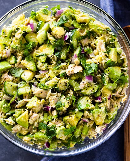 Avocado Tuna Salad