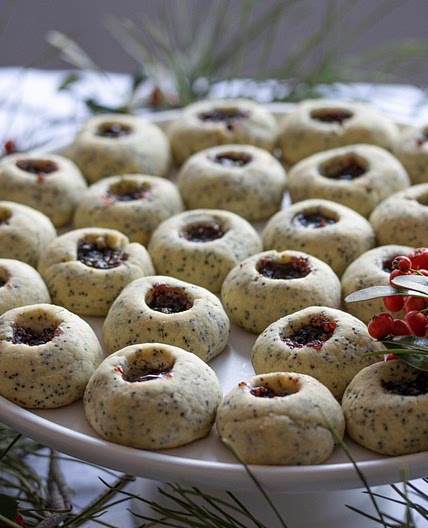 Poppy Seed Thumbprints