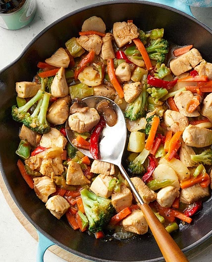 Honey Chicken Stir-Fry