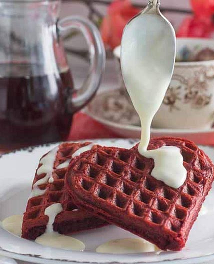 Red Velvet Waffles