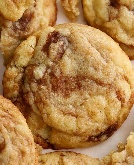 Cinnamon Roll Sugar Cookies