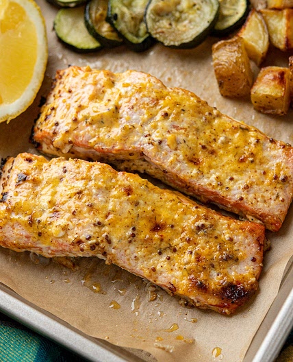 Mustard Salmon
