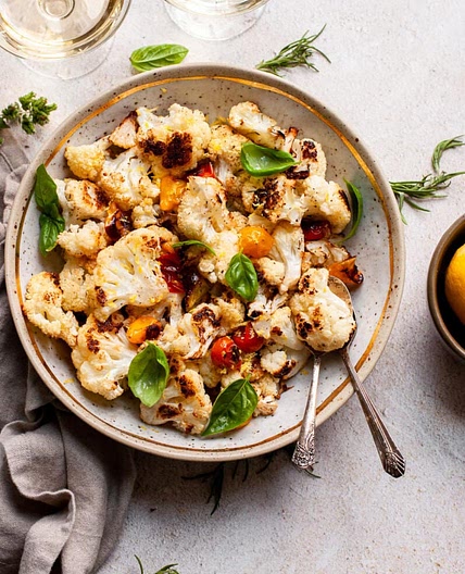 Roasted Italian Cauliflower