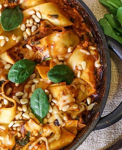 Vegetarian Skillet Lasagne