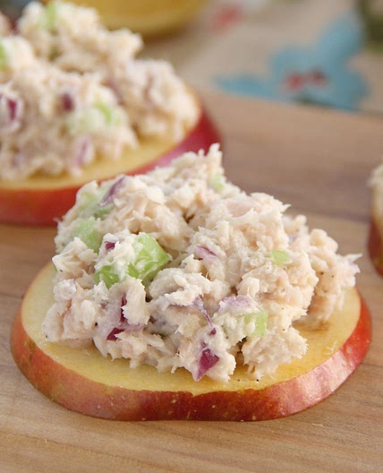 Apple Tuna Bites