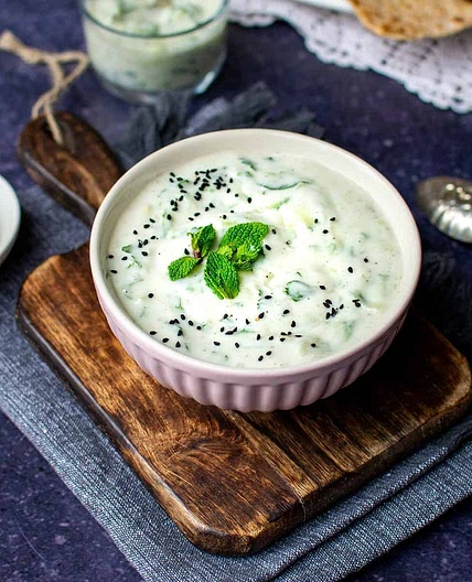 Simple Vegan Raita In 5 Minutes