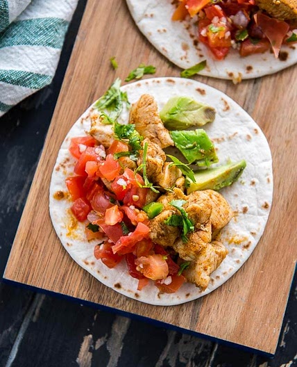 Cajun Chicken Street Tacos