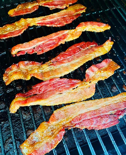 Smoked Maple Candied Bacon