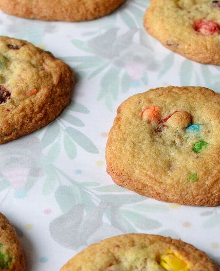 Gluten Free M&M Cookies