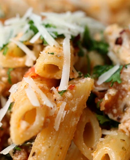 Creamy Chicken Penne Pasta Recipe by Tasty