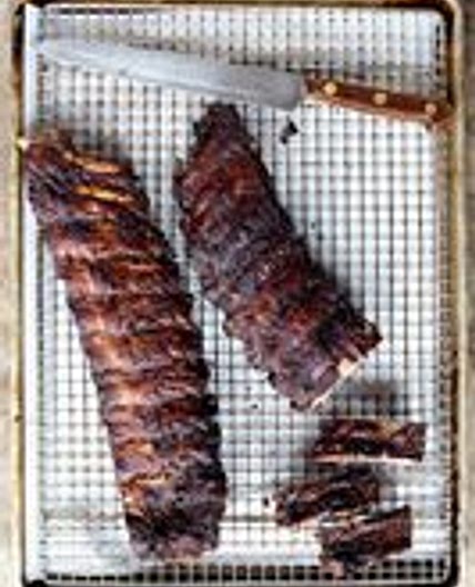 Cocoa-Rubbed Baby Back Ribs