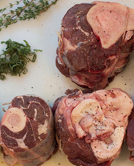 Braised Venison Shanks Osso Buco